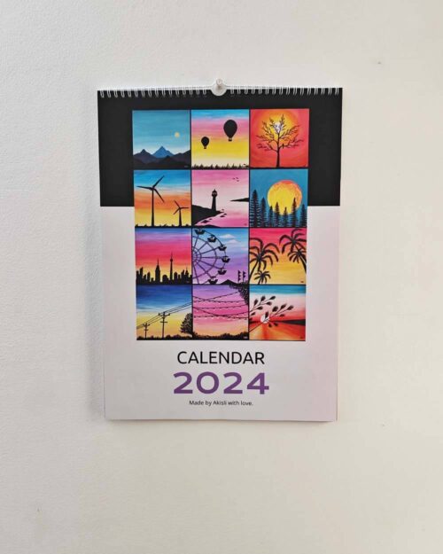 2024 Wall calender