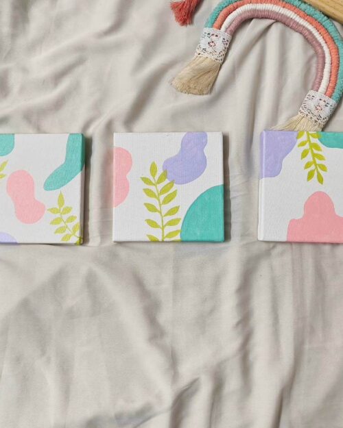 Pastel Boho art frames